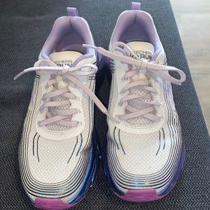 Skechers Shape Up GoRun Running Shoes Purple Blue  Cushion size 8